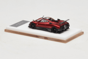 Pagani Zonda Tricolore Raudonas Henson & Heaven 1:64 PZTR01 Metalas - nuotrauka 5 iš 7