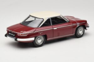 Panhard 24 CT Raudonas Solido 1:18 1832500 Metalas - nuotrauka 3 iš 8