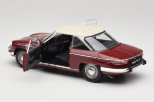 Panhard 24 CT Raudonas Solido 1:18 1832500 Metalas - nuotrauka 5 iš 8
