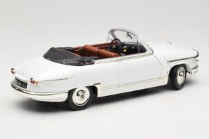 Panhard PL17 Kabrioletas Baltas Solido 1:18 8174 Metalas - nuotrauka 3 iš 8