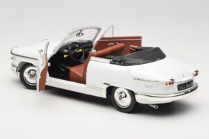 Panhard PL17 Kabrioletas Baltas Solido 1:18 8174 Metalas - nuotrauka 5 iš 8