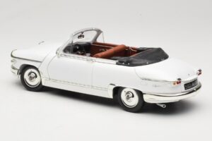 Panhard PL17 Kabrioletas Baltas Solido 1:18 8174 Metalas - nuotrauka 7 iš 8