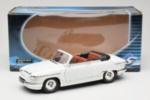 Panhard PL17 Kabrioletas Baltas Solido 1:18 8174 Metalas - nuotrauka 8 iš 8