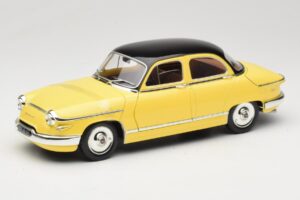 Panhard PL17 Geltonas Solido 1:18 8173 Metalas