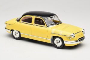 Panhard PL17 Geltonas Solido 1:18 8173 Metalas - nuotrauka 6 iš 8