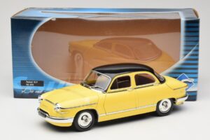 Panhard PL17 Geltonas Solido 1:18 8173 Metalas - nuotrauka 8 iš 8