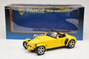 Panoz AIV Roadster Geltonas AUTOart 1:18 78213 Metalas - nuotrauka 8 iš 8