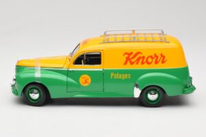 Peugeot 203 Break Tole Knorr Solido 1:18 8426 Metalas - nuotrauka 4 iš 8