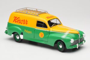 Peugeot 203 Break Tole Knorr Solido 1:18 8426 Metalas - nuotrauka 6 iš 8