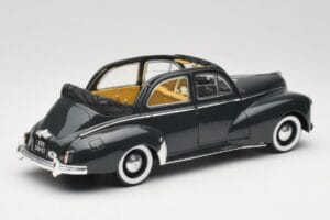 Peugeot 203 Kabrioletas Juodas Solido 1:18 8156 Metalas - nuotrauka 3 iš 8