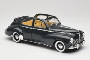 Peugeot 203 Kabrioletas Juodas Solido 1:18 8156 Metalas - nuotrauka 6 iš 8