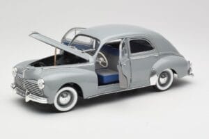 Peugeot 203 Gris Clair Solido 1:18 8145 Metalas - nuotrauka 2 iš 8