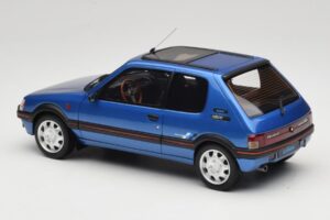 Peugeot 205 1.9 GTI Le Mans Miami Blue Otto 1:18 OT1153 Derva - nuotrauka 5 iš 6