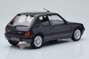 Peugeot 205 GTi 1.6 Graphite Pilkas Norev 1:18 184845 Metalas - nuotrauka 3 iš 8