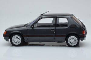 Peugeot 205 GTi 1.6 Graphite Pilkas Norev 1:18 184845 Metalas - nuotrauka 4 iš 8