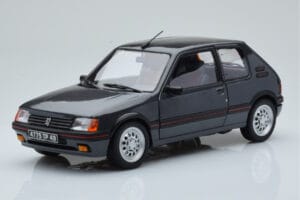 Peugeot 205 GTi 1.6 Graphite Pilkas Norev 1:18 184845 Metalas