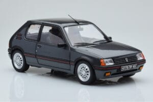 Peugeot 205 GTi 1.6 Graphite Pilkas Norev 1:18 184845 Metalas - nuotrauka 6 iš 8