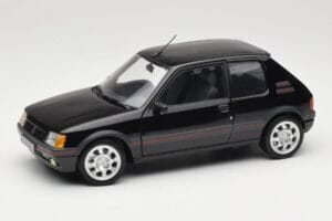 Peugeot 205 GTI 1.9 Juodas Norev 1:18 184854 Metalas