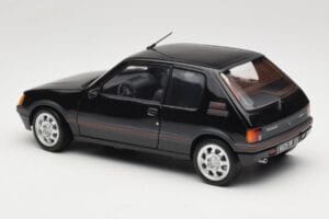 Peugeot 205 GTI 1.9 Juodas Norev 1:18 184854 Metalas - nuotrauka 7 iš 8
