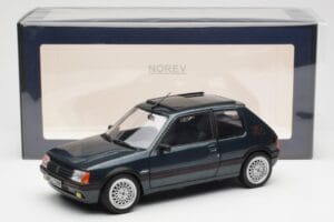 Peugeot 205 GTI 1.9 Magic Sorrento Žalias Norev 1:18 184859 Metalas - nuotrauka 8 iš 8
