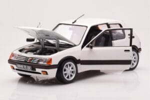 Peugeot 205 GTi 1.9 Meije Baltas Norev 1:18 184842 Metalas - nuotrauka 2 iš 8
