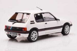 Peugeot 205 GTi 1.9 Meije Baltas Norev 1:18 184842 Metalas - nuotrauka 3 iš 8