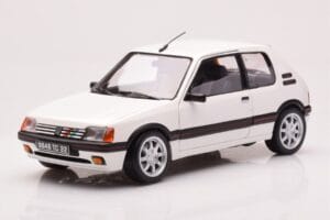 Peugeot 205 GTi 1.9 Meije Baltas Norev 1:18 184842 Metalas