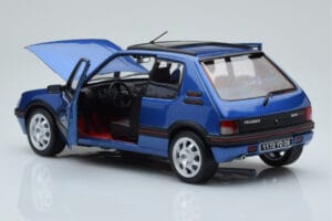 Peugeot 205 GTi 1.9 Su Stogeliu Miami Mėlynas Norev 1:18 184844 Metalas - nuotrauka 5 iš 8