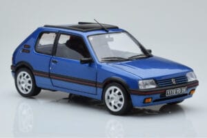 Peugeot 205 GTi 1.9 Su Stogeliu Miami Mėlynas Norev 1:18 184844 Metalas - nuotrauka 6 iš 8