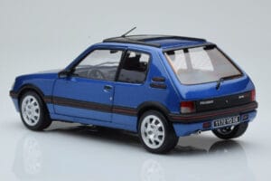 Peugeot 205 GTi 1.9 Su Stogeliu Miami Mėlynas Norev 1:18 184844 Metalas - nuotrauka 7 iš 8