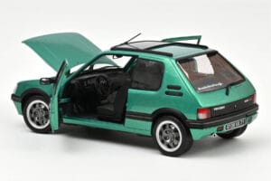 Peugeot 205 GTi Griffe Su Stogeliu Žalias Norev 1:18 184847 Metalas - nuotrauka 2 iš 3