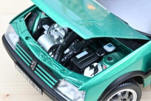 Peugeot 205 GTi Griffe Su Stogeliu Žalias Norev 1:18 184847 Metalas - nuotrauka 3 iš 3