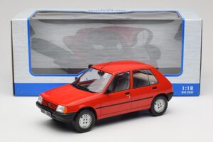 Peugeot 205 Raudonas MCG 1:18 MCG18492 Metalas - nuotrauka 6 iš 6