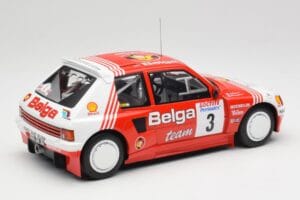 Peugeot 205 T16 #3 B. Darniche / A. Mahe Rally Ypres 1985 IXO 1:18 18RMC135 Metalas - nuotrauka 2 iš 6