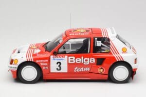 Peugeot 205 T16 #3 B. Darniche / A. Mahe Rally Ypres 1985 IXO 1:18 18RMC135 Metalas - nuotrauka 3 iš 6