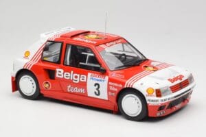 Peugeot 205 T16 #3 B. Darniche / A. Mahe Rally Ypres 1985 IXO 1:18 18RMC135 Metalas - nuotrauka 4 iš 6