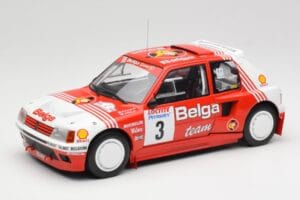 Peugeot 205 T16 #3 B. Darniche / A. Mahe Rally Ypres 1985 IXO 1:18 18RMC135 Metalas