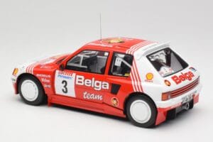 Peugeot 205 T16 #3 B. Darniche / A. Mahe Rally Ypres 1985 IXO 1:18 18RMC135 Metalas - nuotrauka 5 iš 6