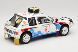 Peugeot 205 T16 Peugeot Talbot Sport T. Salonen / S. Harjanne Safari Rally 1985 Otto 1:18 OT1161 Derva - nuotrauka 2 iš 6