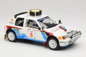 Peugeot 205 T16 Peugeot Talbot Sport T. Salonen / S. Harjanne Safari Rally 1985 Otto 1:18 OT1161 Derva - nuotrauka 4 iš 6