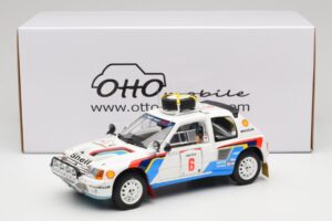 Peugeot 205 T16 Peugeot Talbot Sport T. Salonen / S. Harjanne Safari Rally 1985 Otto 1:18 OT1161 Derva - nuotrauka 6 iš 6