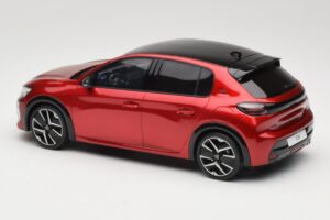 Peugeot 208 GT Hybrid Red Elixir Otto 1:18 OT1163 Derva - nuotrauka 5 iš 6