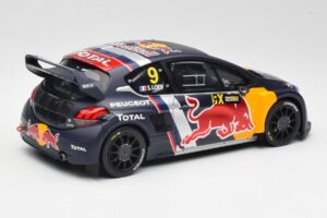 Peugeot 208 WRX #9 S. Loeb World RX of Belgium 2018 Otto 1:18 OT455 Derva - nuotrauka 2 iš 6