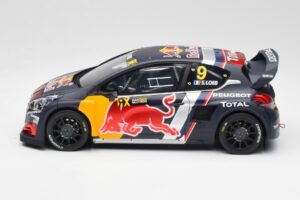 Peugeot 208 WRX #9 S. Loeb World RX of Belgium 2018 Otto 1:18 OT455 Derva - nuotrauka 3 iš 6