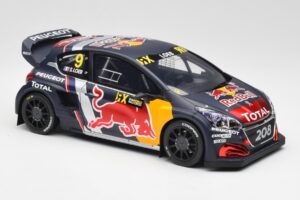 Peugeot 208 WRX #9 S. Loeb World RX of Belgium 2018 Otto 1:18 OT455 Derva - nuotrauka 4 iš 6