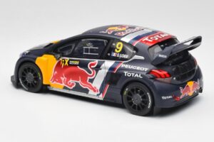 Peugeot 208 WRX #9 S. Loeb World RX of Belgium 2018 Otto 1:18 OT455 Derva - nuotrauka 5 iš 6