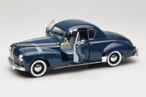 Peugeot 302 Coupe Mėlynas Solido 1:18 8168 Metalas - nuotrauka 2 iš 8