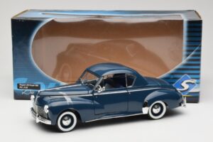 Peugeot 302 Coupe Mėlynas Solido 1:18 8168 Metalas - nuotrauka 8 iš 8