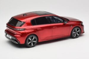 Peugeot 308 GT P5 Elixir Red Otto 1:18 OT1140 Derva - nuotrauka 2 iš 6