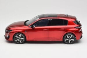 Peugeot 308 GT P5 Elixir Red Otto 1:18 OT1140 Derva - nuotrauka 3 iš 6